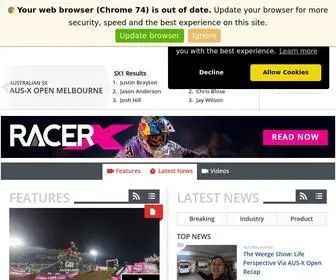 Racerxonline.com(Racer X) Screenshot