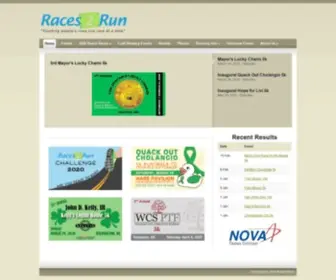 Races2Run.com(Running Events in Delaware) Screenshot