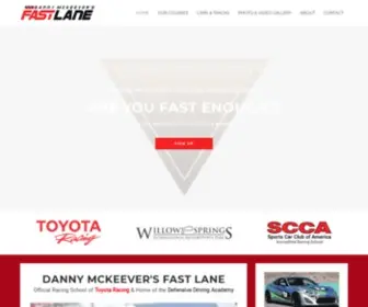 Raceschool.com(Danny McKeever's FAST LANE) Screenshot