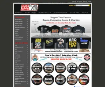 RaceteamStore.com(Race Team Store) Screenshot