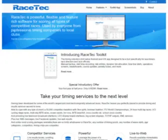 Racetec.net(Race Timing and Results Software) Screenshot