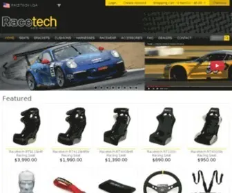 Racetech-USA.com(Racetech Seats Official USA Store) Screenshot