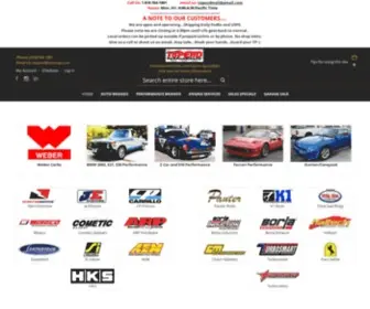 Racetep.com(Top End Performance) Screenshot