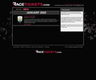 Racetickets.com(Racetickets) Screenshot