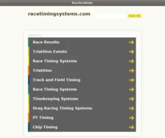 Racetimingsystems.com(Racetimingsystems) Screenshot