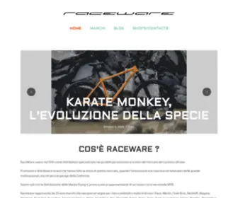 Raceware.it(Importatore di biciclette e accessori) Screenshot