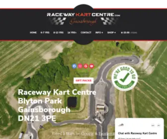 Racewaykartcentre.com(Karting Experiences Age 6) Screenshot