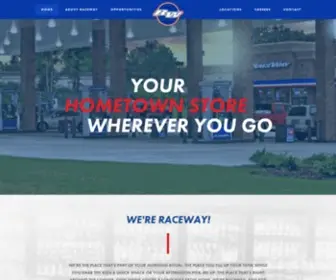 RacewayStores.com(RaceWay Gas Stations) Screenshot