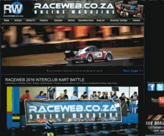 Raceweb.co.za(High performance driver coaching) Screenshot