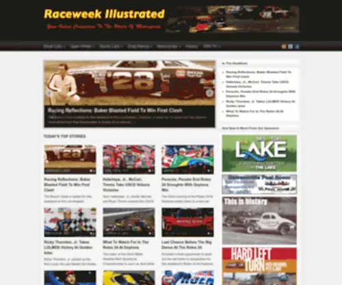 Raceweekillustrated.com(Raceweek Illustrated) Screenshot