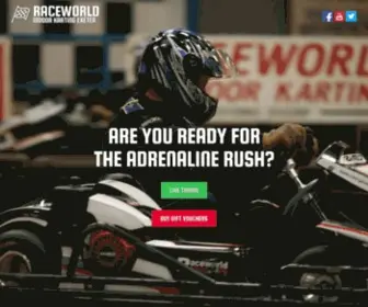Raceworld-Karting.co.uk(Raceworld Go) Screenshot