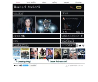 Rachaelancheril.com(Rachael Ancheril) Screenshot