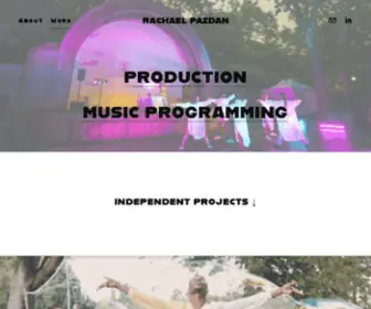 Rachaelpazdan.com(Rachael Pazdan) Screenshot