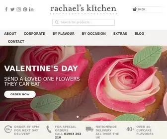 Rachaelskitchen.co.uk(Send beautiful handmade gift cupcakes) Screenshot