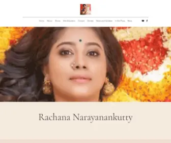 Rachananarayanankutty.com(Rachana Narayanankutty) Screenshot