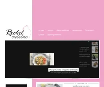 Rachel-Cuisine.fr(Rachel cuisine) Screenshot