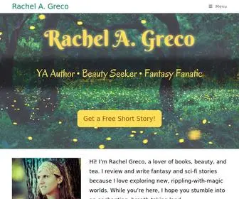 Rachelagreco.com(Rachel A) Screenshot