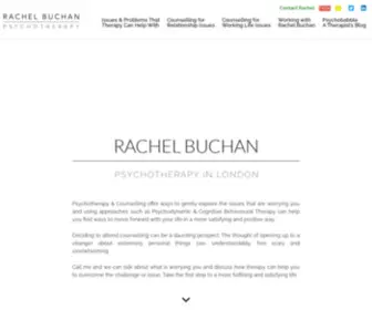 Rachelbuchanpsychotherapy.co.uk(Rachel Buchan Psychotherapy in Marylebone W1) Screenshot