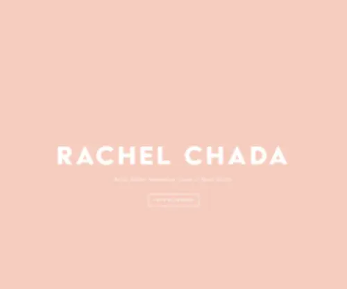 Rachelchada.com(Rachel Chada) Screenshot