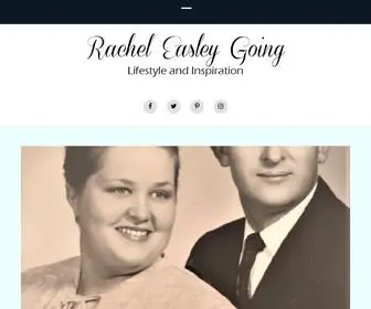Racheleasleygoing.com(Rachel Easley Going) Screenshot