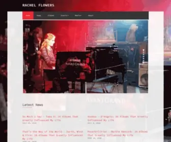 Rachelflowersmusic.com(Rachel Flowers) Screenshot