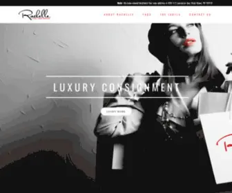 Rachelleconsign.com(Rachelle Boutique and Designer Consignment) Screenshot