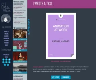 Rachelnabors.com(The browser) Screenshot