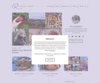 Rachelphipps.com(A food and travel blog full of easy) Screenshot