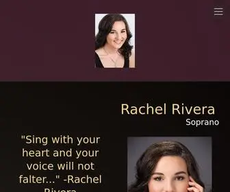 Rachelriverasoprano.com(Rachel Rivera) Screenshot