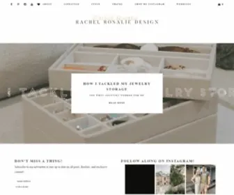 Rachelrosaliedesign.com(Simple) Screenshot