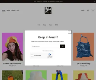 Rachelrutt.com(Knitwear and Accessories) Screenshot