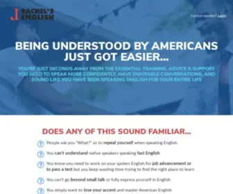 Rachelsenglishacademy.com(Learn American English For Work) Screenshot