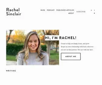 Rachelsinclair.net(Rachel Sinclair) Screenshot