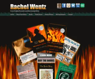 Rachelwentzbooks.com(Dr. Rachel Wentz) Screenshot