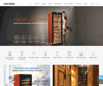 RachingGlobal.com(Electronic cigar cabinet) Screenshot