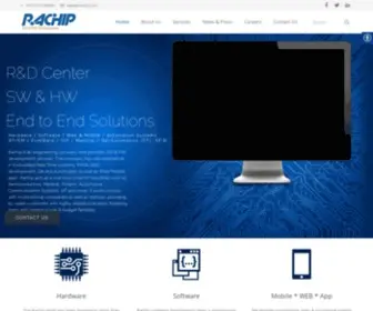 Rachip.com(Hardware & Software development) Screenshot