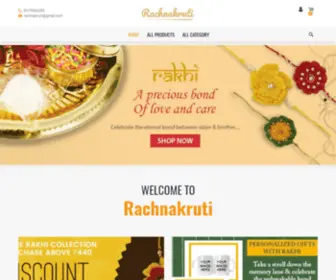 Rachnakruti.com(Rakhi special) Screenshot