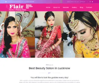 Rachnasmakeupartist.com(Best Bridal Makeup Artist in Gomti Nagar Lucknow +91 983 814 4144) Screenshot