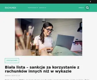 Rachunek.net.pl(Blog o finansach) Screenshot