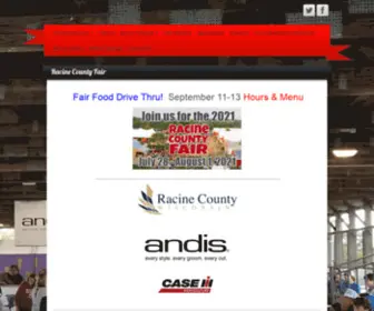 Racinecountyfair.com(County Fair) Screenshot