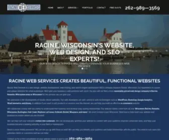 Racinewebservices.com(Racine Website Design Services) Screenshot