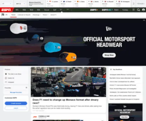 Racing-Live.com Screenshot