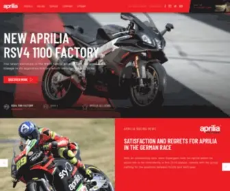 Racingaprilia.com(Racingaprilia) Screenshot