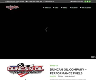Racingasoline.com(Duncan Oil Performance Fuels) Screenshot