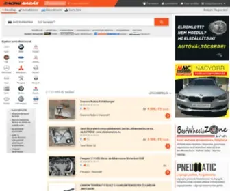 Racingbazar.hu(Használt autóalkatrész minden márkához) Screenshot