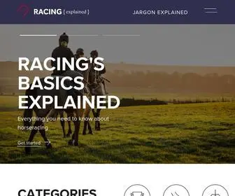 Racingexplained.co.uk Screenshot