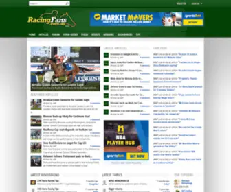 Racingfans.com.au Screenshot