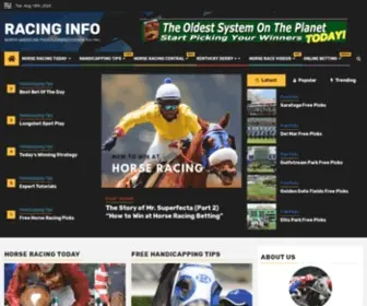 Racinginfo.net(Racing Info .net) Screenshot