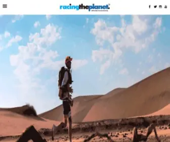 Racingtheplanet.com(The 4 Deserts Ultramarathon Series) Screenshot