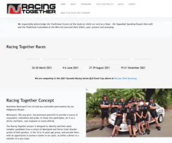 Racingtogether.org(Racing Together) Screenshot